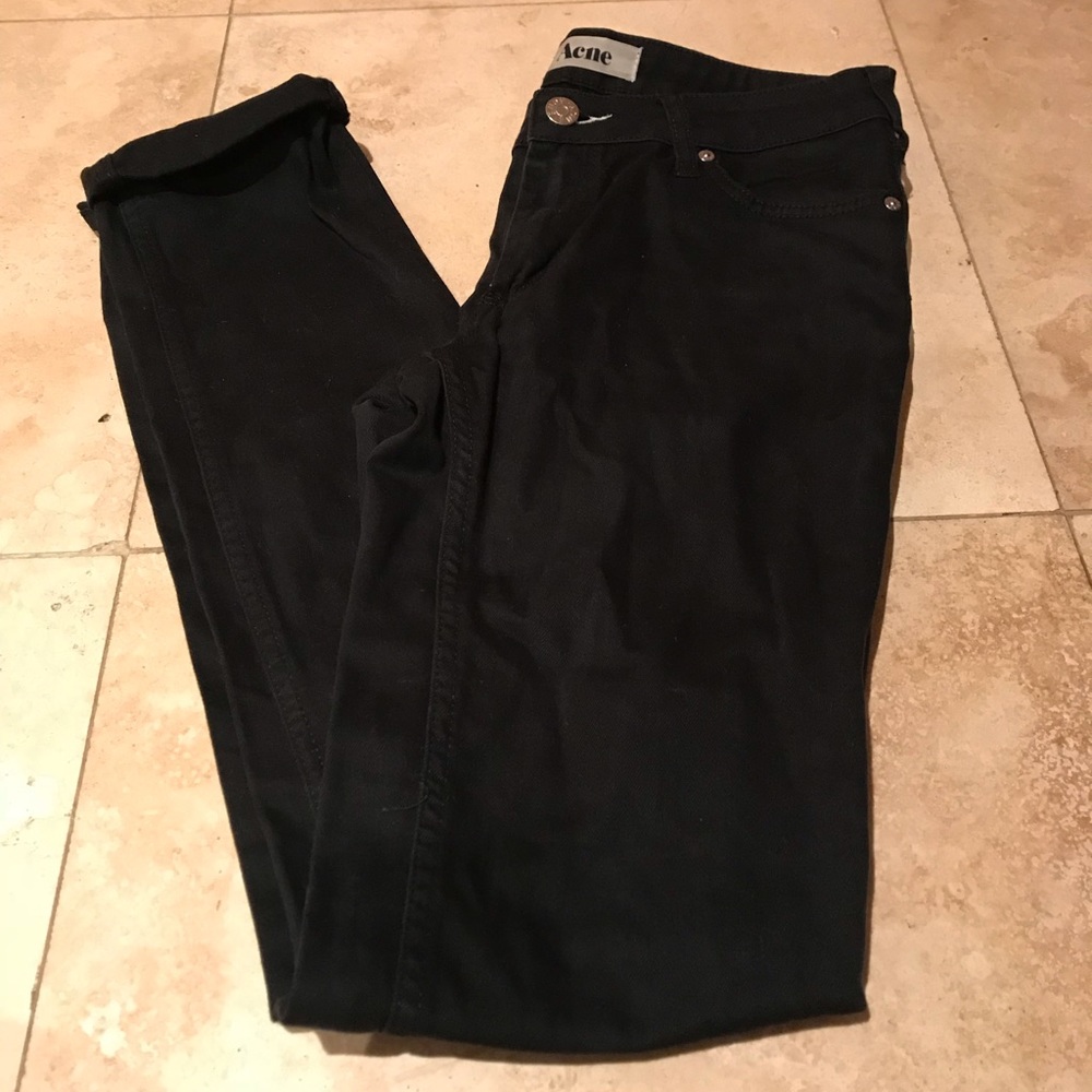 Acne Kex Wet Denim